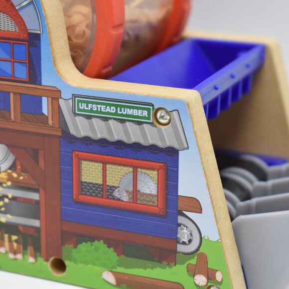 Ulfstead Lumber Wood Chipper w/ Thomas - Thomas & Friends Wooden Railway Trains - Picture 8 of 13